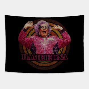 dame edna vintage design on top Tapestry