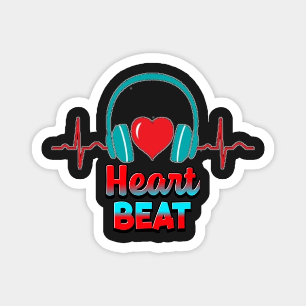 Heart Beat Magnet by VM04