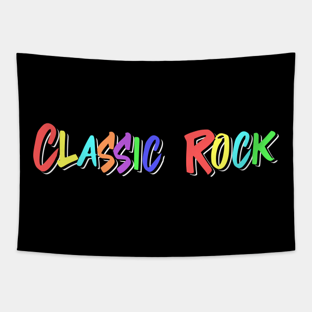 classic rock color fun Tapestry by creator pintar