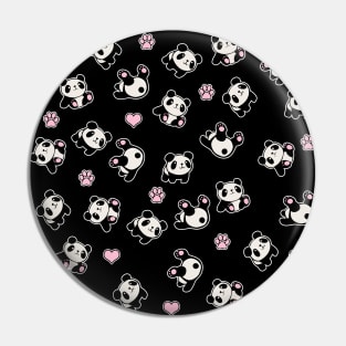 Panda Pattern Pin