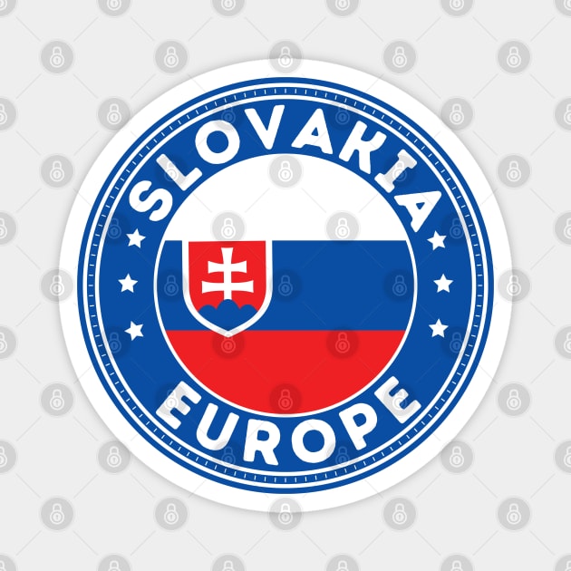 Slovakia Magnet by footballomatic