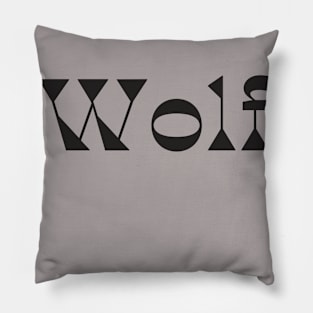 Wolf Pillow