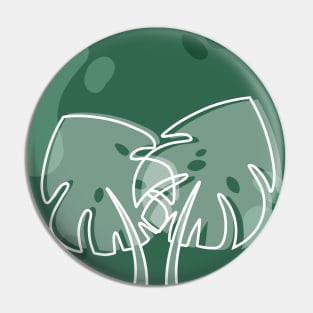 Monstera Plant Pin