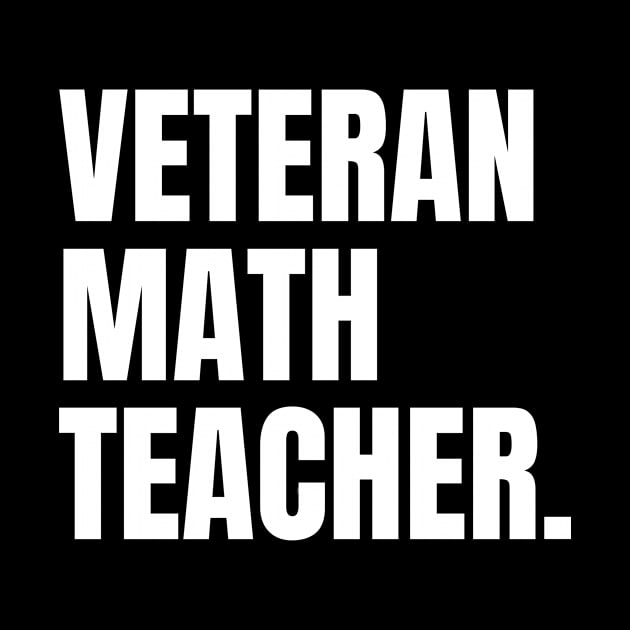 Veteran math teacher, funny retired math teacher by Artaron