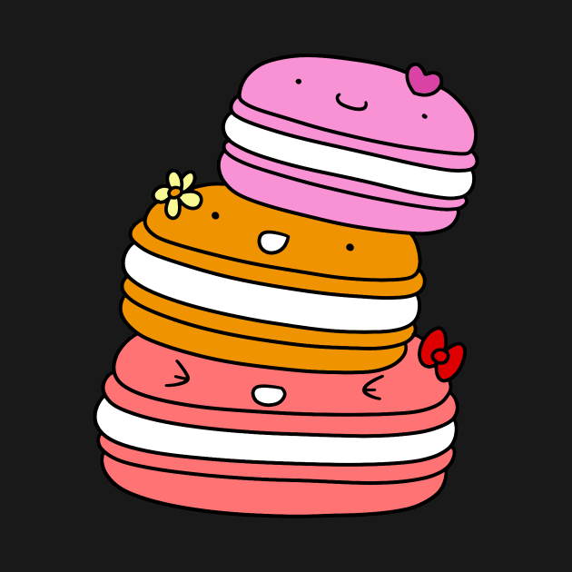 Macaroon Pile by saradaboru