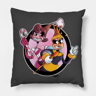 Cuphead Queens Pillow