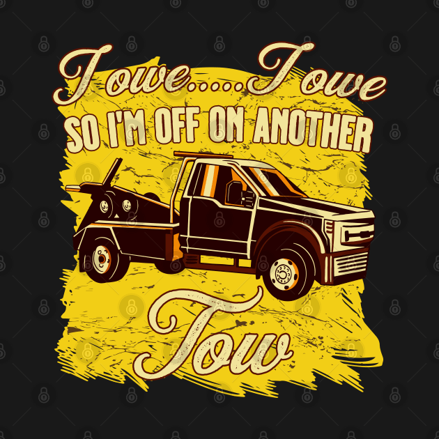 Funny Tow Truck driver gift by Emmi Fox Designs
