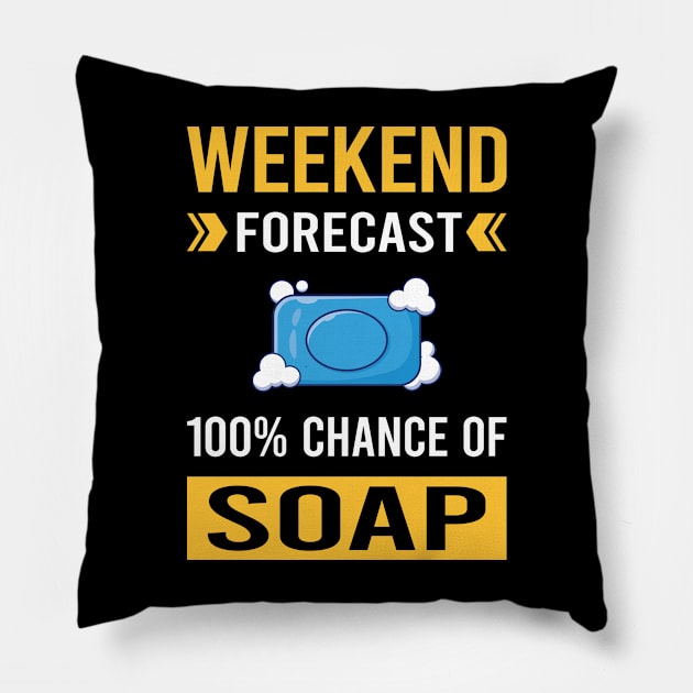 Weekend Forecast Soap Soaps Pillow by Good Day