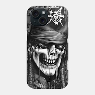 Wickedly Cool Pirate Skull Phone Case