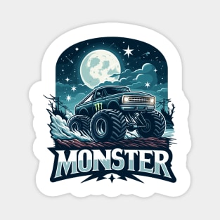 Monster Truck Magnet