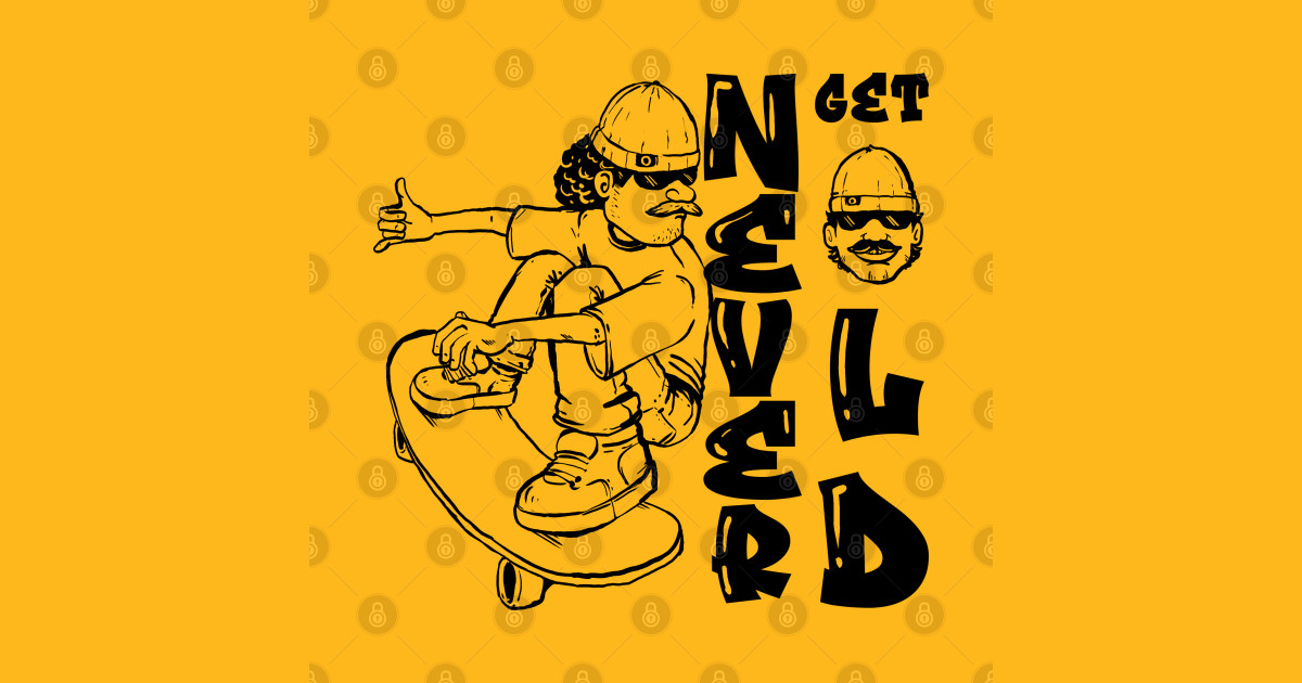 Skate clothes Never get old Skateboard TShirt TeePublic