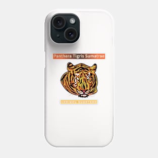 Sumatran tiger Phone Case