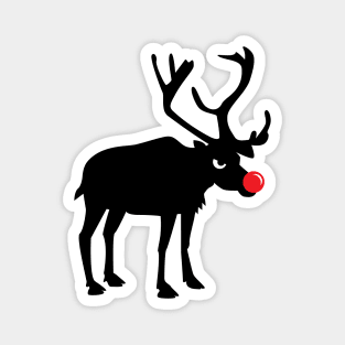 Angry Animals: Rudolph the red nosed Reindeer Magnet
