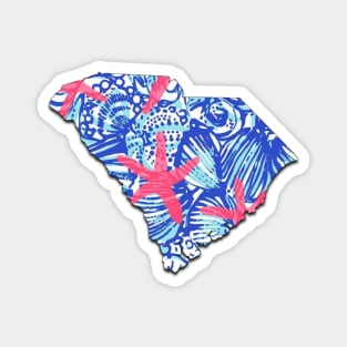 South Carolina - Lilly 2 Magnet