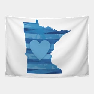 Minnesota Heart Tapestry