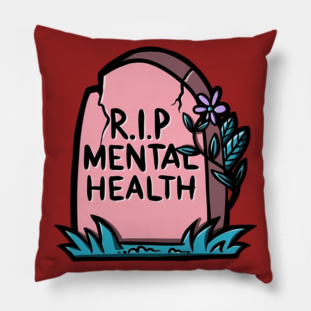 Bailey Sarian RI Menta Health Pillow by yevomoine