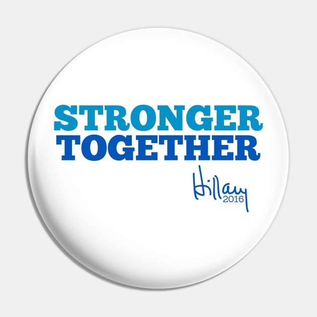 Stronger Together Pin by fishbiscuit