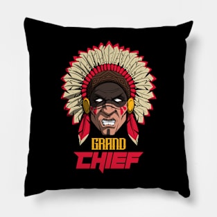 Grand Chief Warrior From America Pillow