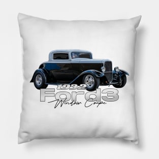 1932 Ford 3 Window Coupe Pillow