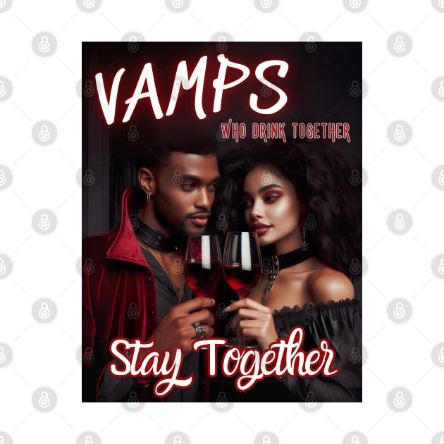 Vamps Who Drink Together, Stay Together v4 by GeekGirlsBazaar