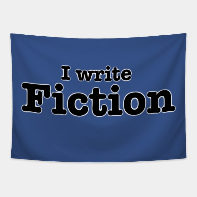 I Write Fiction Tapestry by INKmagineandCreate