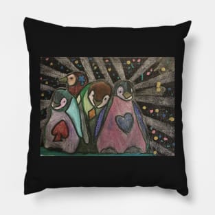 Party penguin pals by Riley Pillow