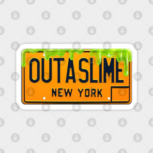 Outa Slime (SLIME VERSION) Magnet by Ecto Girl