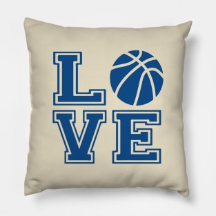 I Love Basketball - Big Letters Pillow