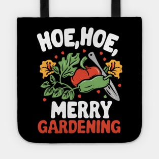 Hoe Hoe Merry Gardening Tote