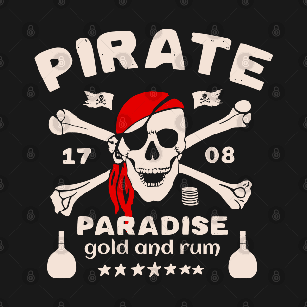 Pirate Paradise gold and rum by SpaceWiz95