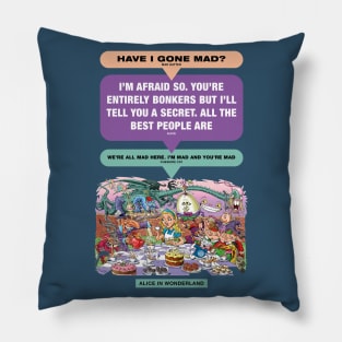 Alice In Wonderland Pillow