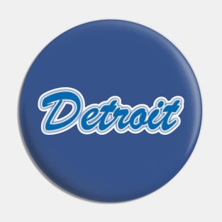 Football Fan of Detroit Pin