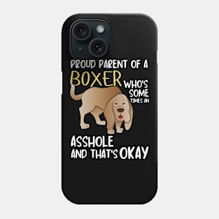 Proud Parents of Boxer Pet Lover Phone Case