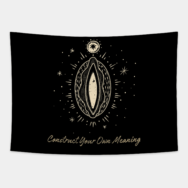 Construct Your Own Meaning - Golden Tapestry by ReallyWeirdQuestionPodcast