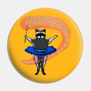 You have been visited by the Racoon Fairy Pin