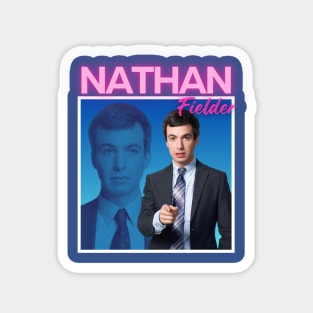 Nathan Fielder Retro 90s Magnet