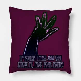 Flap Your Hands Pillow