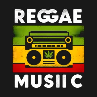 Reggae Music, Rasta Colors T-Shirt