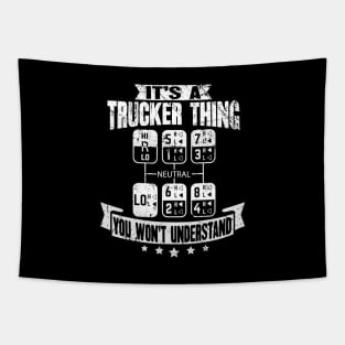 It's a trucker thing you won't understand - truck driver Tapestry