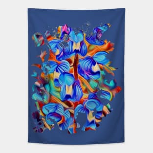 Spring Bluebonnets Tapestry