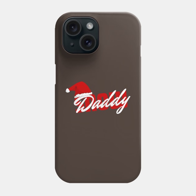 Snow Daddy with Xmas Hat Phone Case by Artistic Design