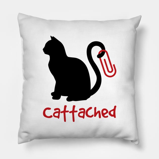 Cats, Cattached T-Shirt, Hoodie Pillow by SamiSam