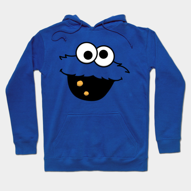 cookie monster zip up hoodie