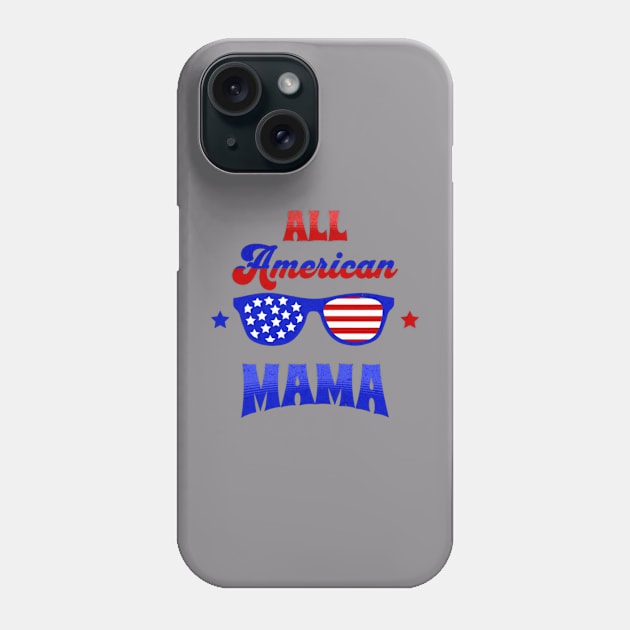 Al American Mama Phone Case by L3GENDS