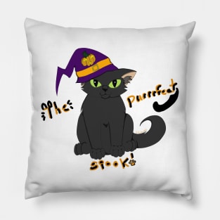 The Purrrfect Spook Pillow