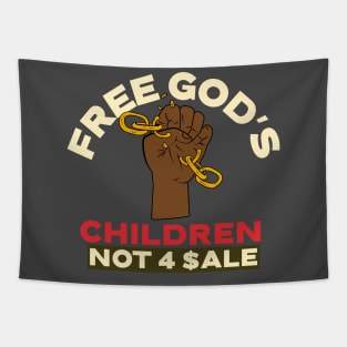 Free God's Children, Not for sale merch. Tapestry