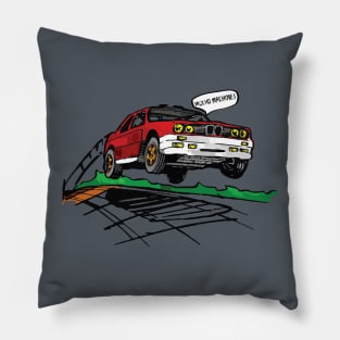 BMW M3 Rally Jump Pillow