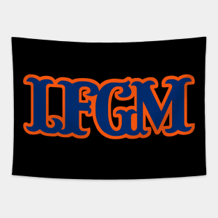 LFGM, New York Mets Baseball Tapestry