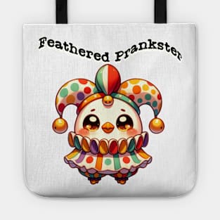 Chicken Feathered Prankster Tote