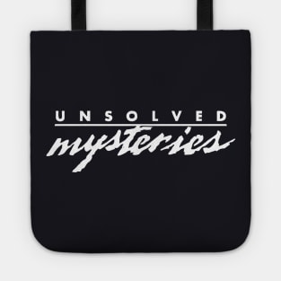 Unsolved Mysteries Tote